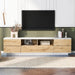 MIRODEMI® Don | Classic Natural Design Wooden TV Stand