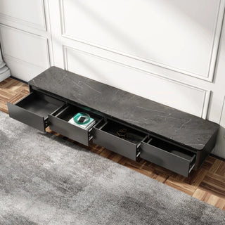 Modern|Classic|Marble Top|Black|TV Stand