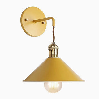 MIRODEMI® Durango | Country industrial iron wall lamp with 7 colors for bedroom, dining room, restaurant, cafe, shop | wall sconces | wall light | pendant