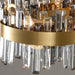MIRODEMI® Duranus | Modern Oval Luxury Brushed Chandelier in Details