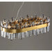MIRODEMI® Duranus | Modern Oval Luxury Brushed Lamp