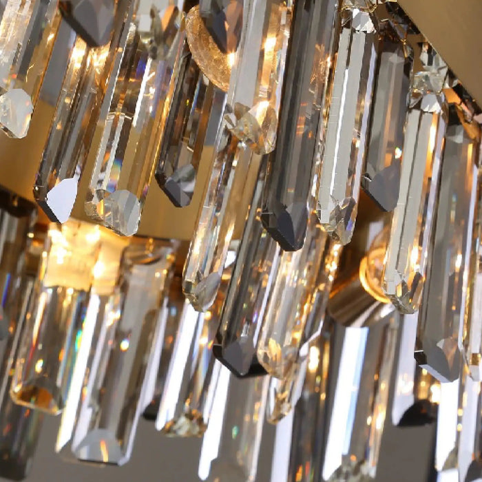 MIRODEMI® Duranus | Modern Oval Luxury Brushed Lights