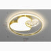 MIRODEMI® Durbuy | Modern golden Creative Acrylic LED Ceiling Light