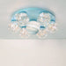 MIRODEMI® Ebikon | Creative Lantern Planet blue Lamp for Kids Room