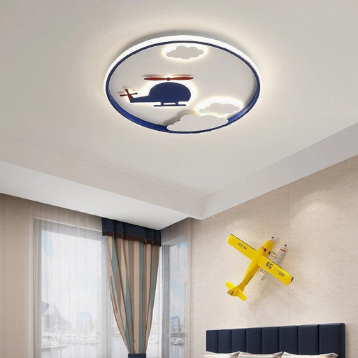 MIRODEMI® Ecublens | LED Helicopter Lamp for Kids Room