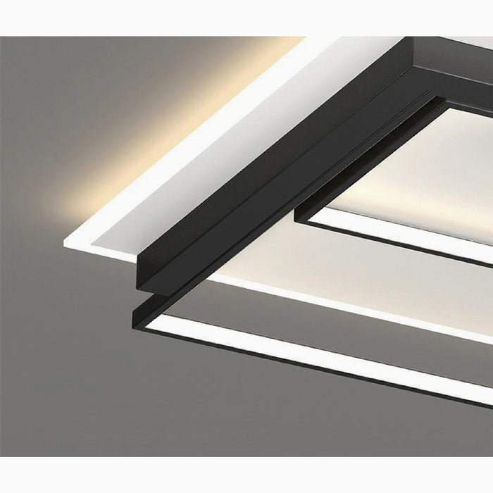 MIRODEMI® Eeklo | Nordic style Square LED Ceiling Light
