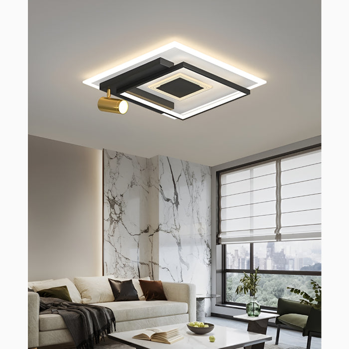 MIRODEMI® Eeklo | Nordic Square LED Ceiling Light