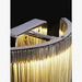 MIRODEMI® Éibar | Gold/Chrome Modern Led Chain Wall Lamp | wall sconces | wall light