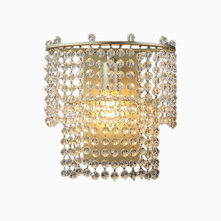 MIRODEMI® Elda | Chrome/Gold Crystal Modern Wall Lamp | wall sconces | crystal light