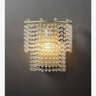 MIRODEMI® Elda | Chrome/Gold Crystal Modern Wall Lamp | wall sconces | crystal light