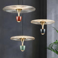 MIRODEMI Engelberg Chandelier In The Shape of Art Flower Umbrella Multicolor