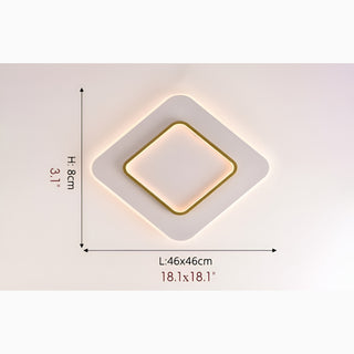 MIRODEMI® Enghien | Square LED Ceiling Light