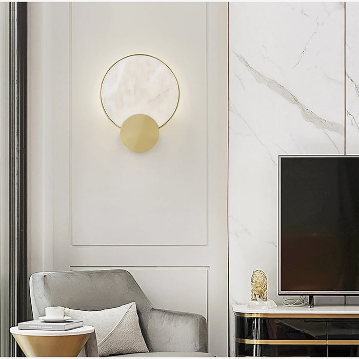 MIRODEMI® Erandio | Luxury Gold Crystal Modern Wall Lamp | wall light | wall sconce | golden wall light