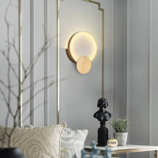MIRODEMI® Erandio | Luxury Gold Crystal Modern Wall Lamp | wall light | wall sconce | golden wall light