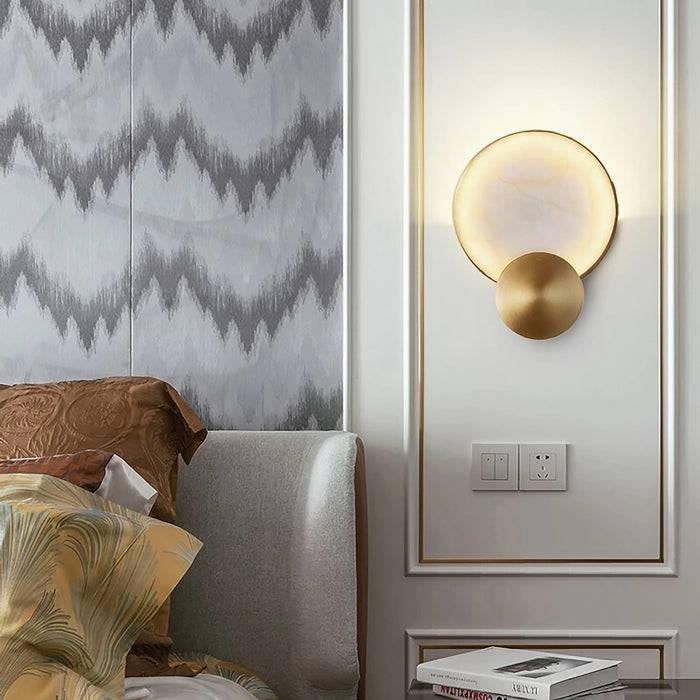 MIRODEMI® Erandio | Luxury Gold Crystal Modern Wall Lamp | wall light | wall sconce | golden wall light