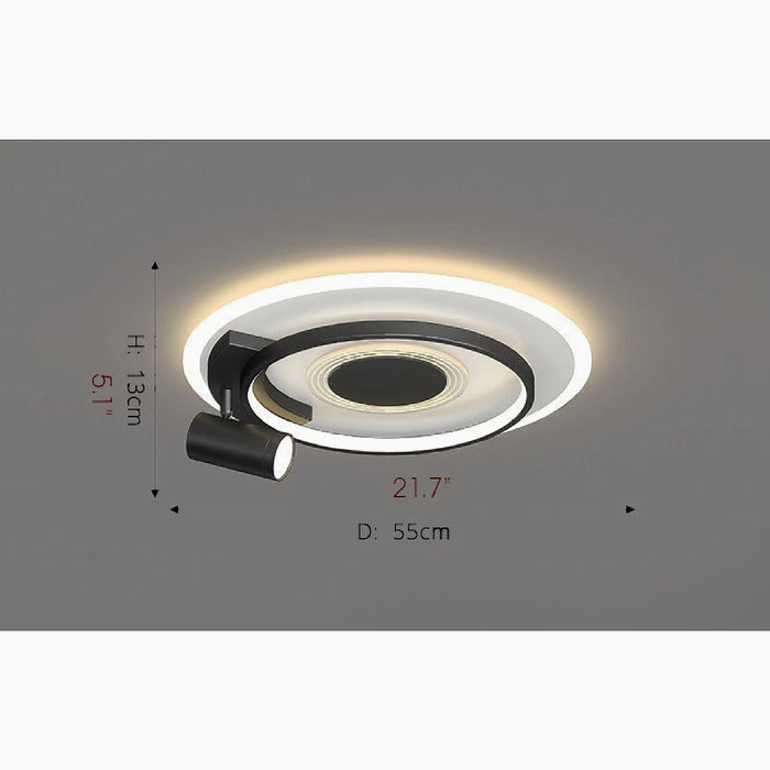 MIRODEMI® Eupen | Nordic Round LED Ceiling Lights on