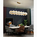 MIRODEMI® Farinole | Oval Stylish Gorgeous Marble Ceiling Chandelier