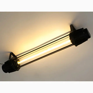 MIRODEMI Faulensee | Modern Wall Lamp in Retro Industrial Style for Living Room Black Warm Light