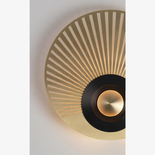 MIRODEMI® Ferrol | Gold/Black Modern LED wall lamp | wall sconces | wall light | gold wall light