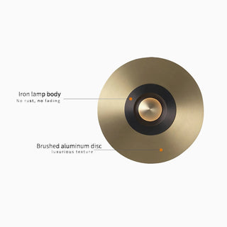 MIRODEMI® Ferrol | Gold/Black Modern LED wall lamp | wall sconces | wall light | gold wall light