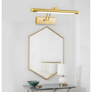 Figueres | Gold/Chrome Modern Wall Mirror Lamp from Mirodemi for Bathroom, Living Room, Bedroom | Luxury Light Fixtures | LED Light | 