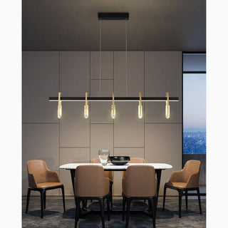 MIRODEMI® Finale Ligure | Postmodern Copper Crystal Pendant Lamp