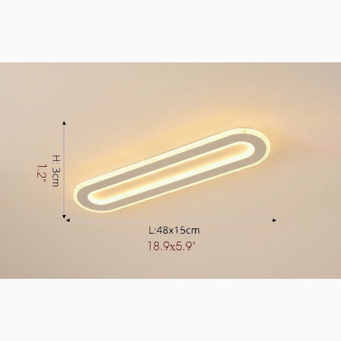 MIRODEMI® Fleurus | Rectangle LED Celling Lights