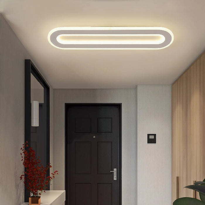 MIRODEMI® Fleurus | white Rectangle LED Celling Light