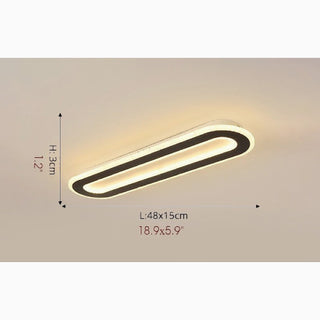 MIRODEMI® Fleurus | oval LED Celling Light