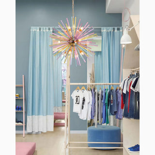 MIRODEMI Flumserberg Colourful Glass Chandelier