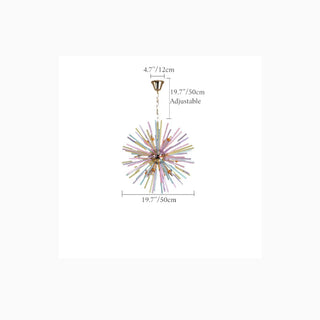 MIRODEMI Flumserberg Creative Size Colourful Dandelion Chandelier