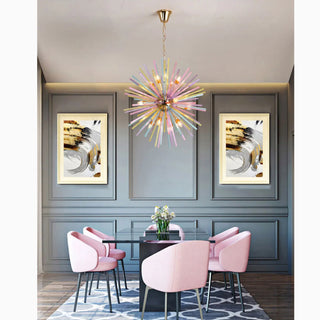 MIRODEMI Flumserberg Dandelion Decoration Glass Chandelier