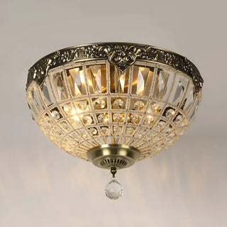 MIRODEMI® Fosses-la-Ville | Retro Bronze Crystal Chandelier for Hotel