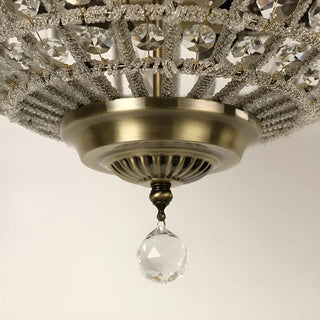 MIRODEMI® Fosses-la-Ville | Retro Bronze Crystal Chandelier Little Details