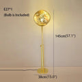 MIRODEMI® Frauenfeld | Lava Stone LED Lights Dimmable Floor Lamp for Living Room, Bedroom, Home, Hall