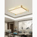 MIRODEMI® Fribourg | Rectangular LED Сopper Ceiling Lamp light