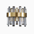 MIRODEMI® Gandia | Brushed Gold design wall sconce | wall light for home