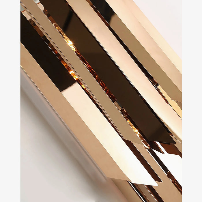 MIRODEMI® Gava | New stainless steel wall lamp | golden wall sconces | wall light