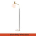 MIRODEMI® Geneva | Stylish Gold Glass Luxury Floor Lamp for Living Room, Bedroom, Home, Hall