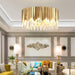 Gent | Drum Gold Crystal Chandelier from Mirodemi for Living Room