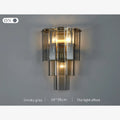 MIRODEMI® Gernika | Gold/Blue Frosted glass Wall Lamp | wall sconces | wall lamp