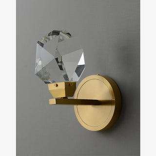 MIRODEMI® Getafe | Diamond Design Crystal Led Wall Sconce | wall light | wall lamp