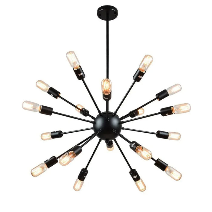 MIRODEMI® | Gland Creative Iron Chandelier in the Shape of 12-arm Satellite for Dining Room