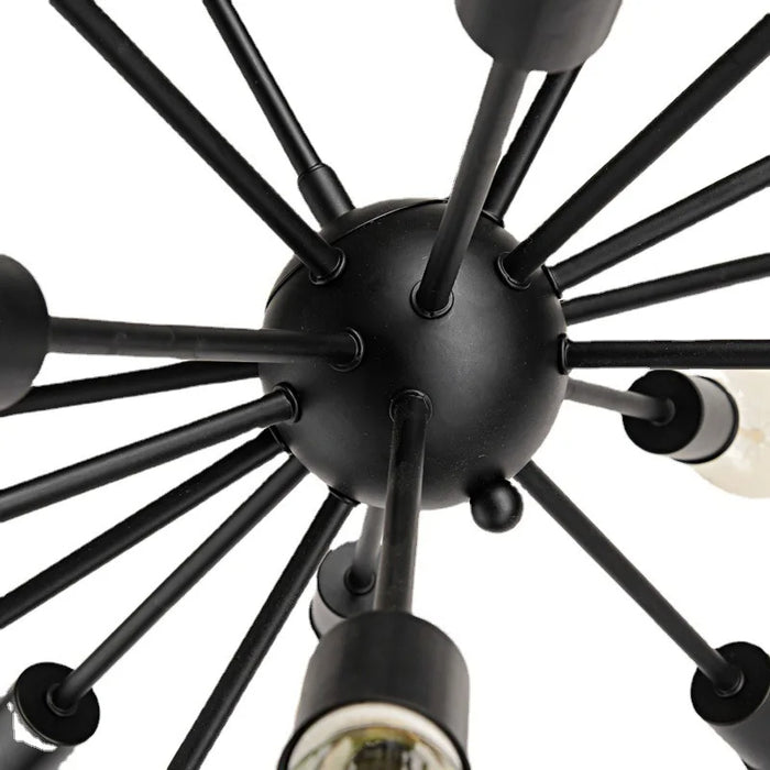 MIRODEMI® | Gland Creative Iron Chandelier in the Shape of 12-arm Satellite for Dining Room