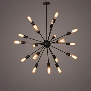 MIRODEMI® | Gland Creative Iron Chandelier in the Shape of 12-arm Satellite for Dining Room