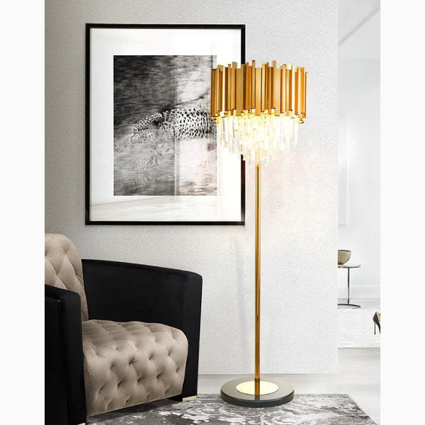 Modern fashion gold lamp