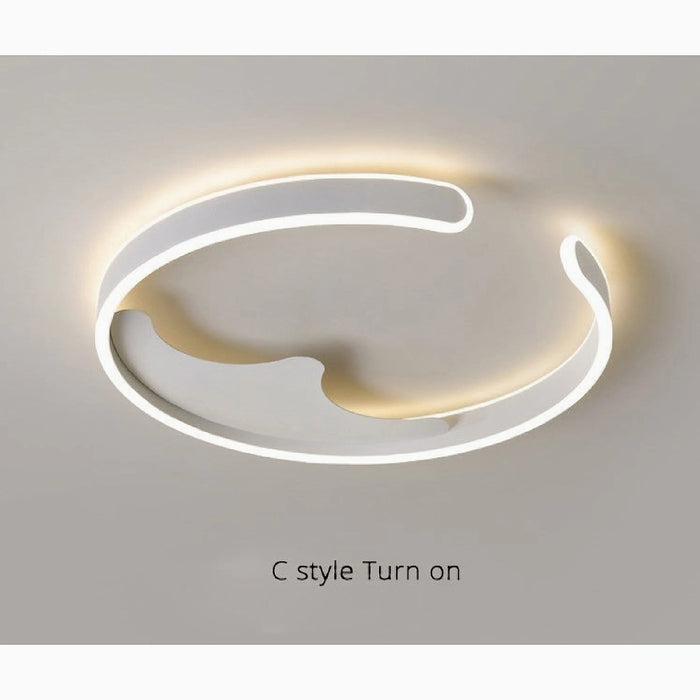 MIRODEMI® Grammont | Modern LED Ring Chandelier lights