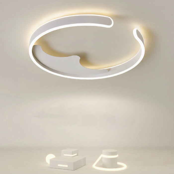MIRODEMI® Grammont | Modern LED Ring round Chandelier