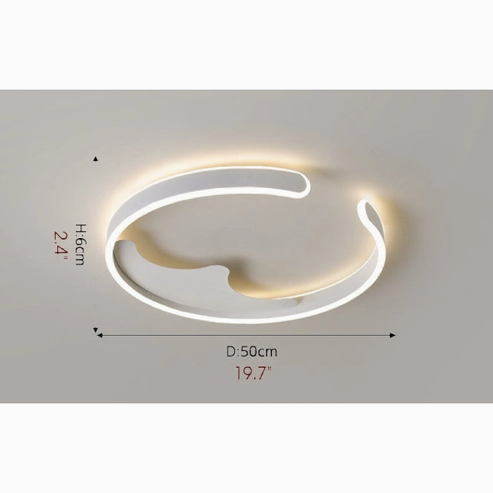MIRODEMI® Grammont | Modern LED Ring Chandeliers