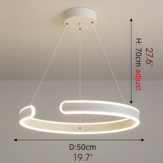 Grammont | Modern LED Ring Chandelier from Mirodemi for Hotel